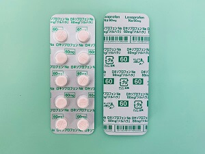 処方箋なしで買えるロキソプロフェンナトリウム錠60mg